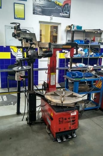 Desmontadora de turismo